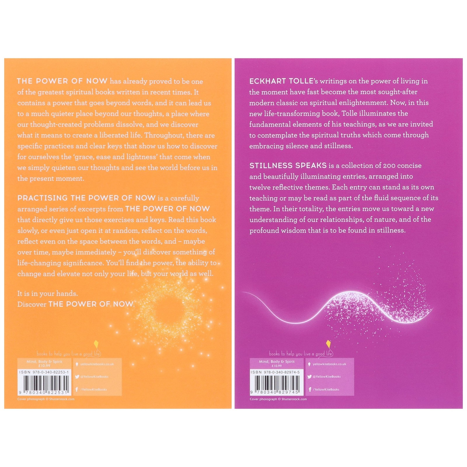 Eckhart Tolle (Practising The Power Of Now & Stillness Speaks)2 Books-Nonfiction