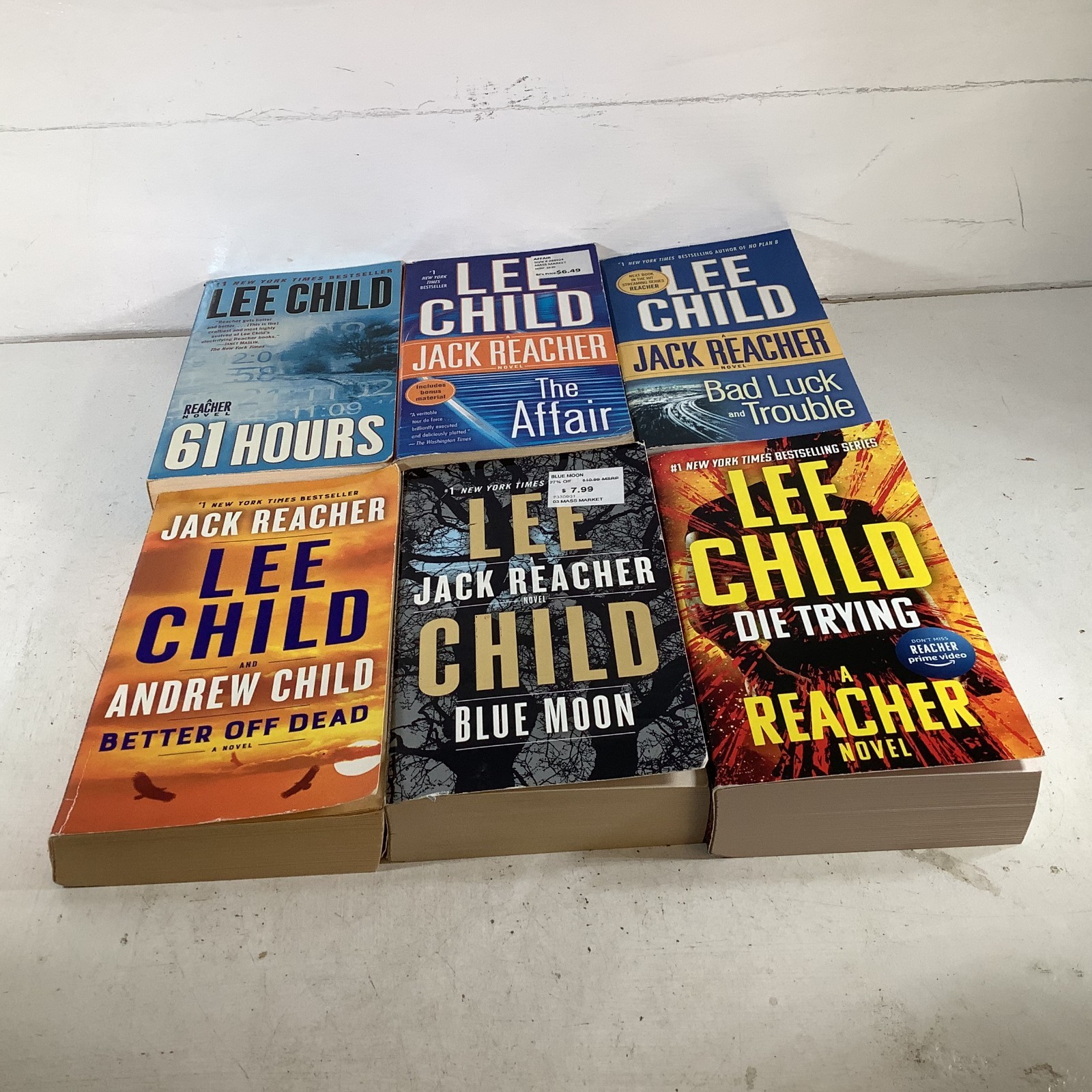 Lee Child Jack Reacher Complete Series 1-30 29 PBs + Int Too Deep HC VG