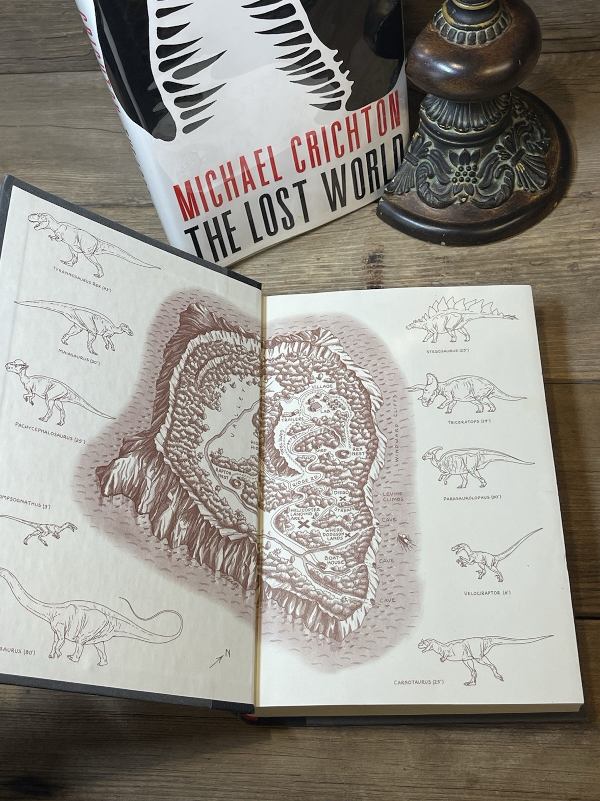 The Lost World ~ Michael Crichton 1st Edition & Printing HC Like New