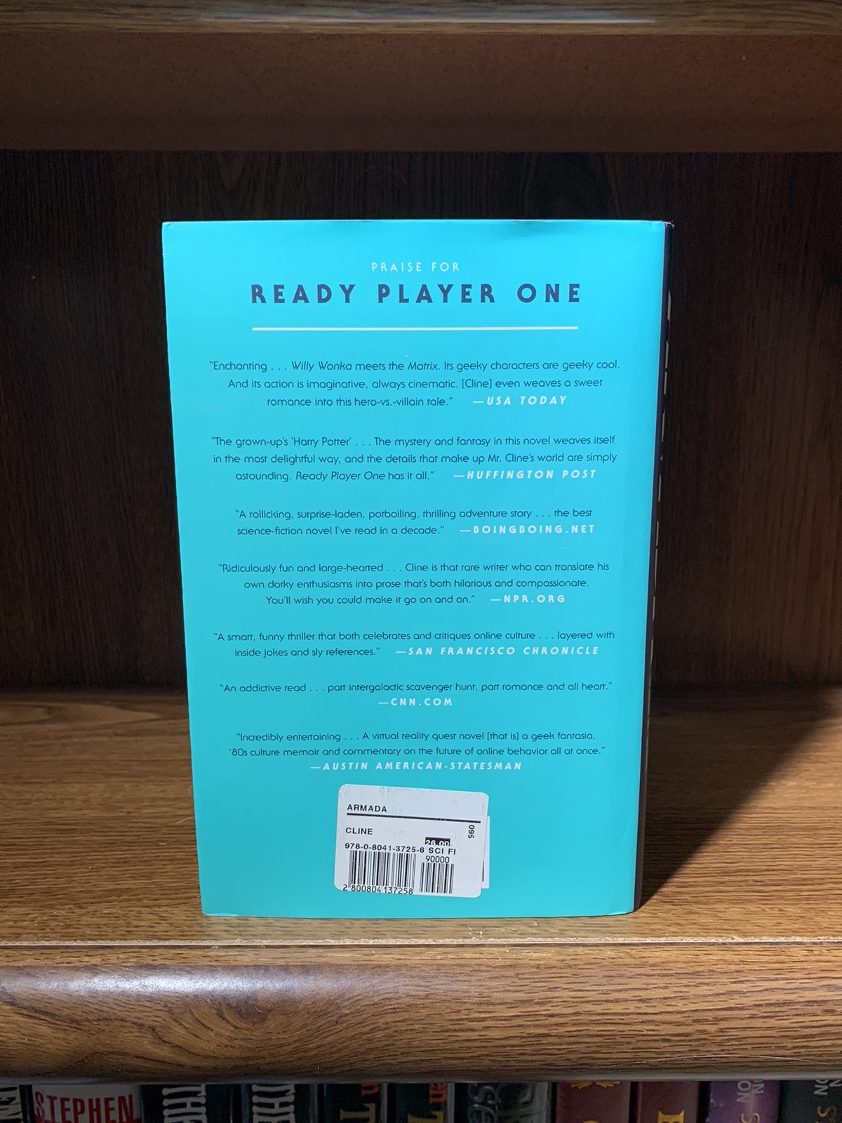 Armada By Ernest Cline 2nd Printing
