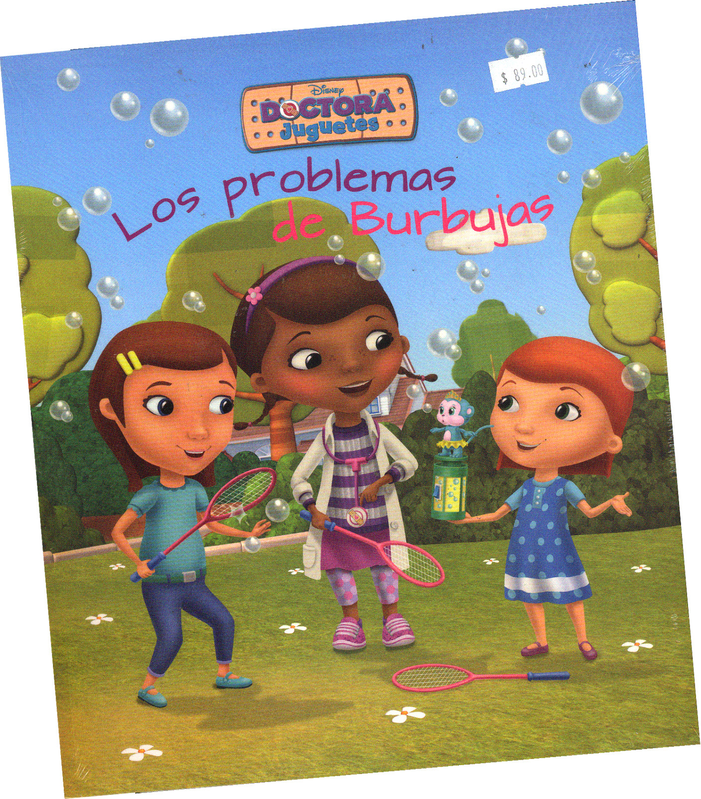 LIBRO DISNEY „DOCTORA JUGUETES: LOS PROBLEMAS DE BURBUJAS“, EN ESPAÑOL