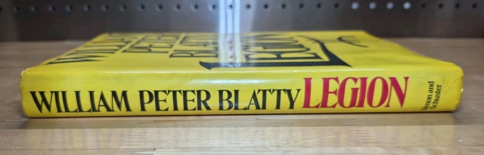 LEGION William Peter Blatty 1st Edition/1st Print Hardcover 1983 Exorcist Author
