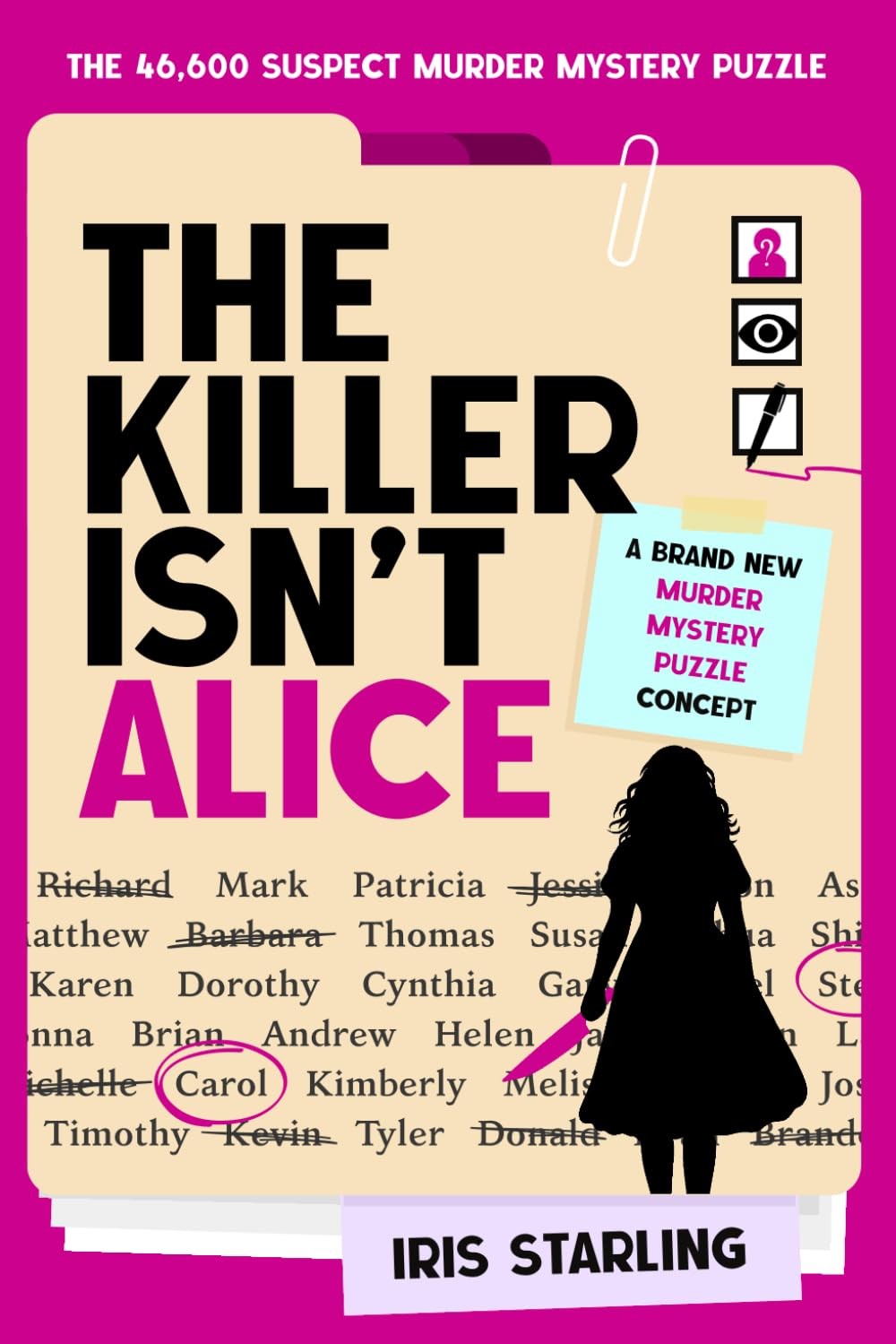 The Killer Isn’t Alice The 46,600 Suspect Murder Mystery Puzzle