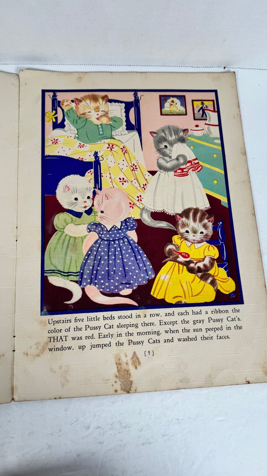 Vintage Children’s Story Book Lot 1938-40 Whitman Merrill Peter Rabbit Pigs
