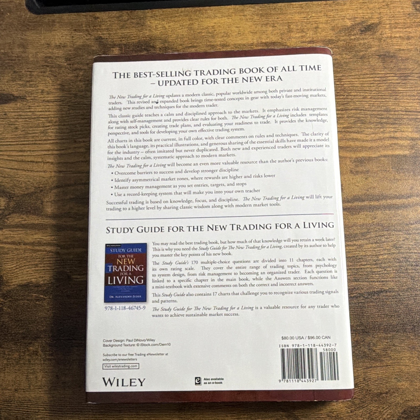 Alexander Elder The New Trading for a Living 2nd Ed 2014 Hardcover Wiley