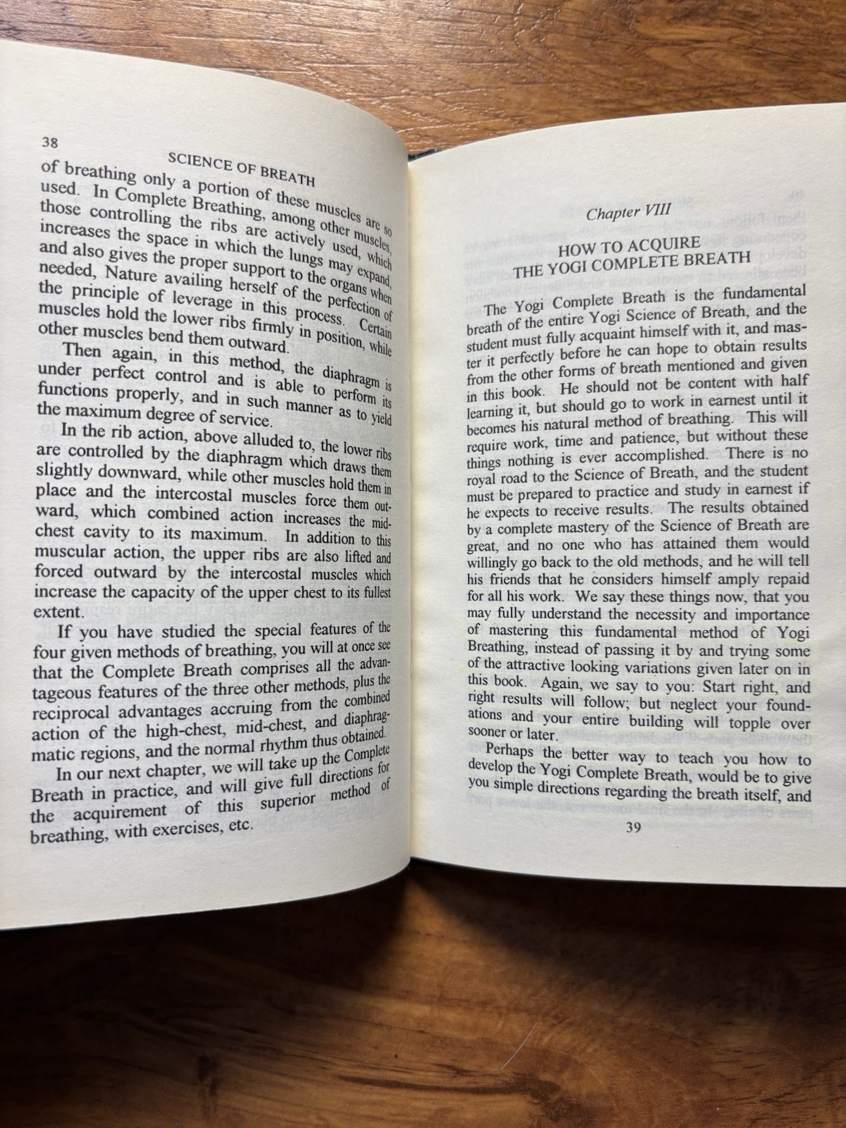 Science of Breath – Yogi Ramacharaka (1905 Yogi Publication Society) – Pristine