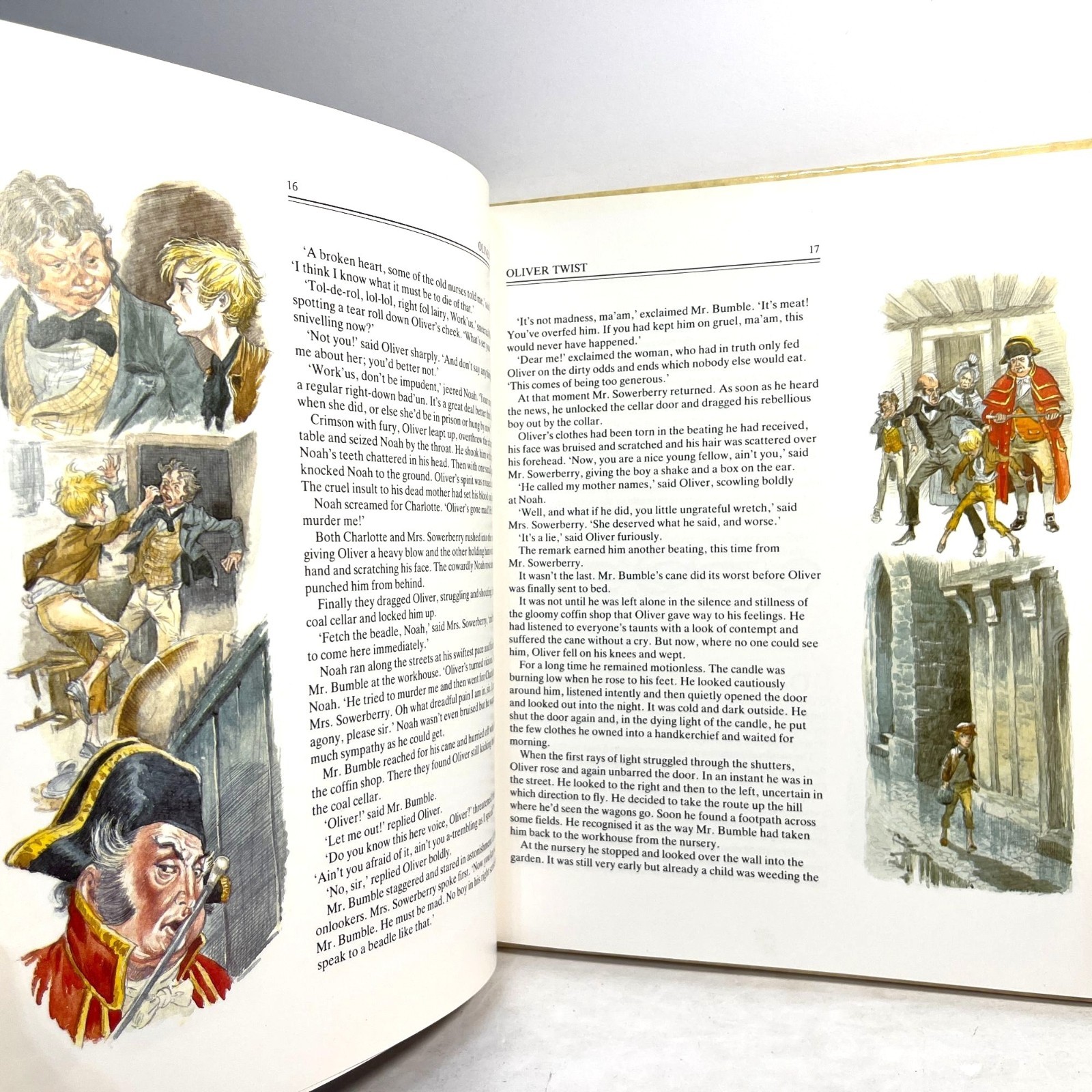 Oliver Twist Hardcover Book By Charles Dickens Illustrated By Eric Kincaid