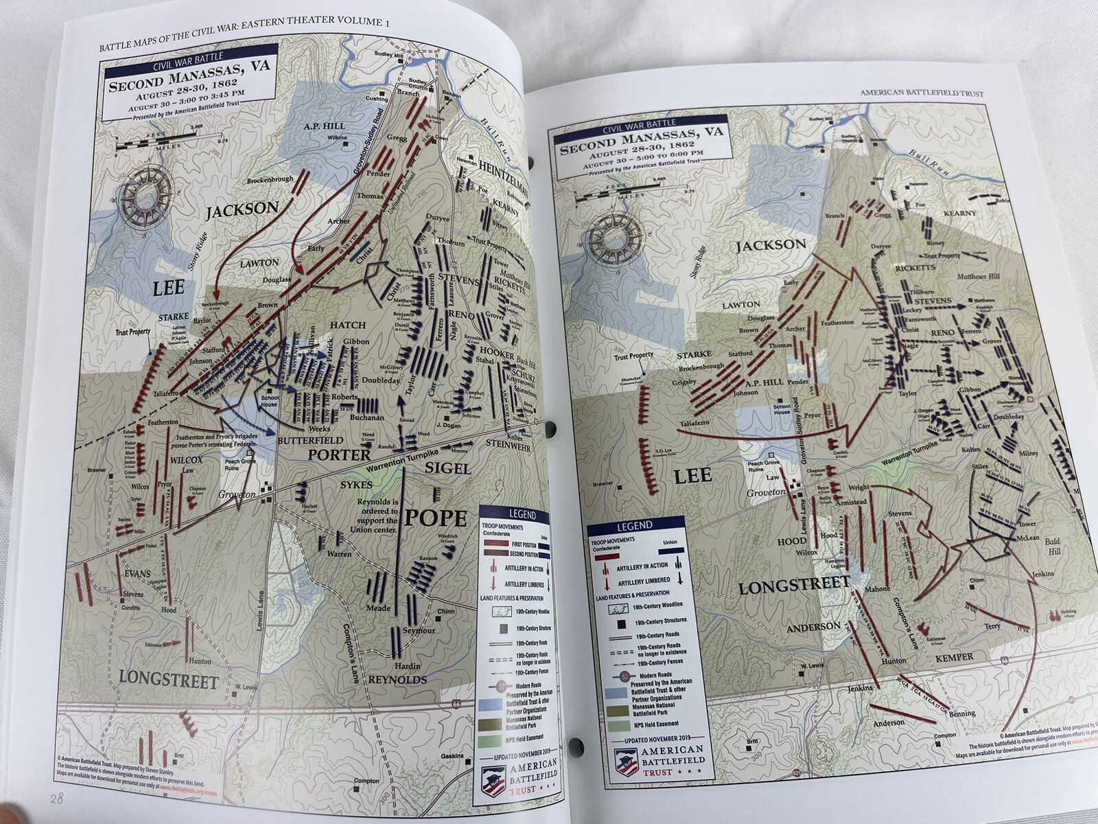 Battle Maps of the Civil War: The Eastern Theater by American Battlefield Trust
