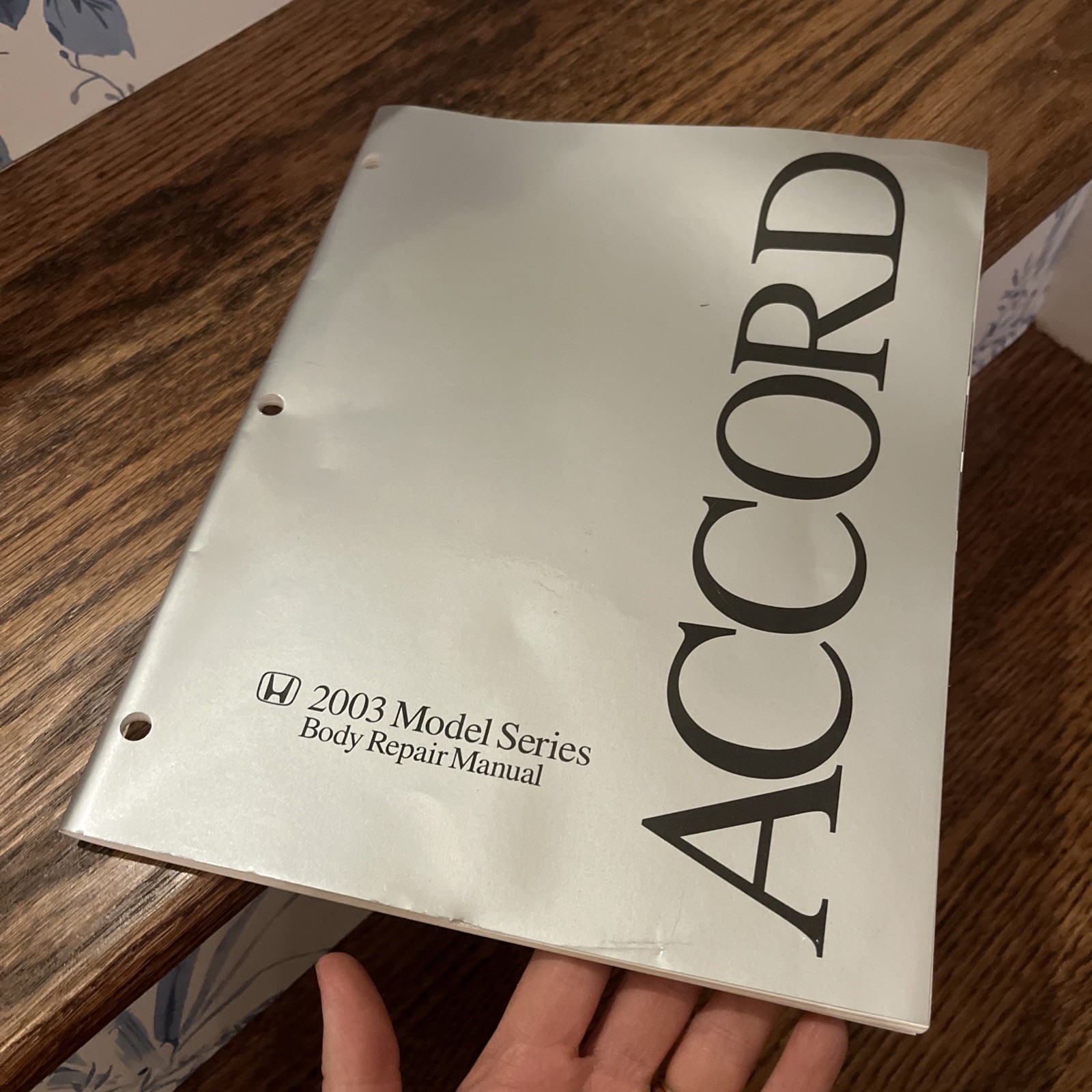 HONDA 2003 MODEL SERIES ACCORD BODY REPAIR MANUAL SERVICE