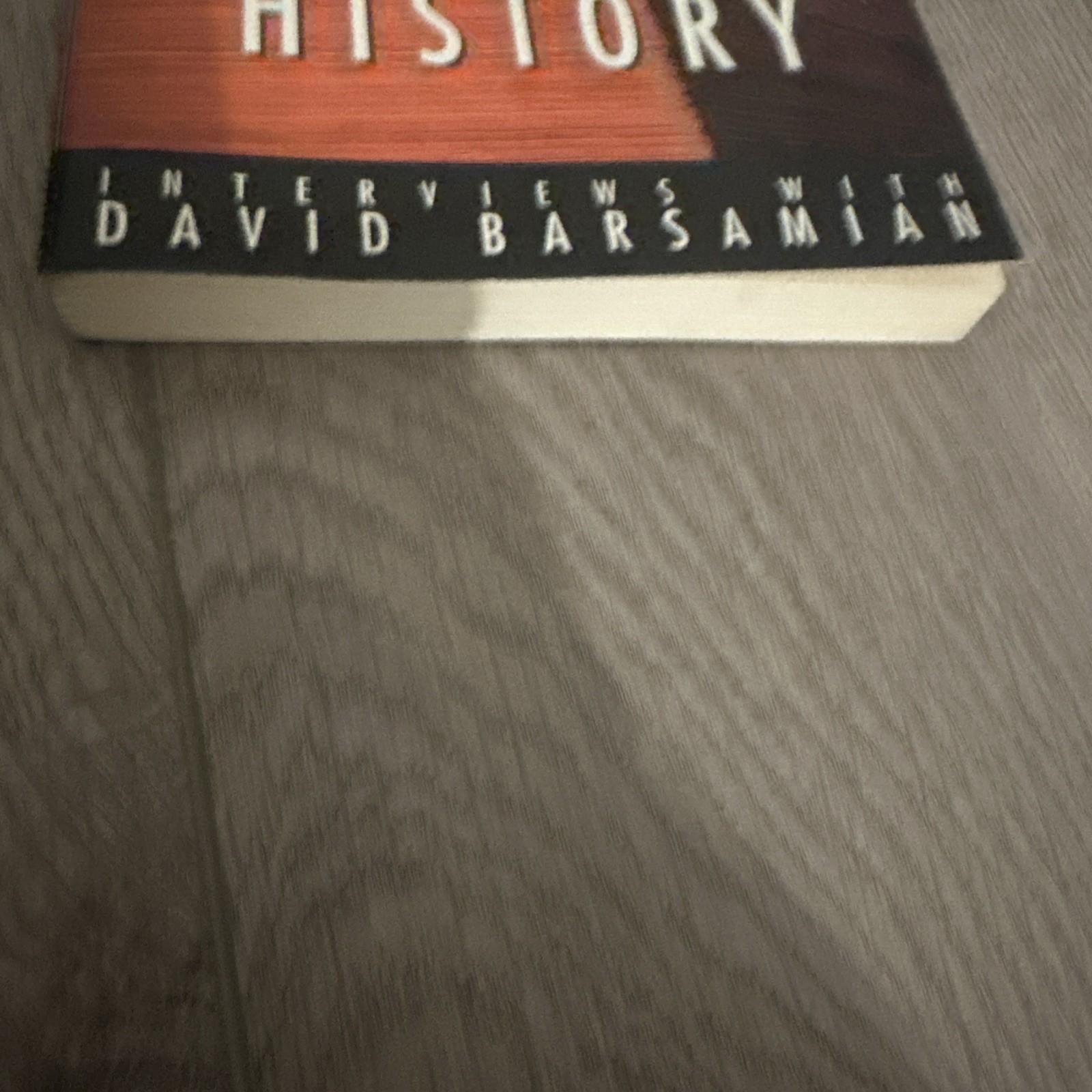 Howard Zinn The Future of History PBK GOOD