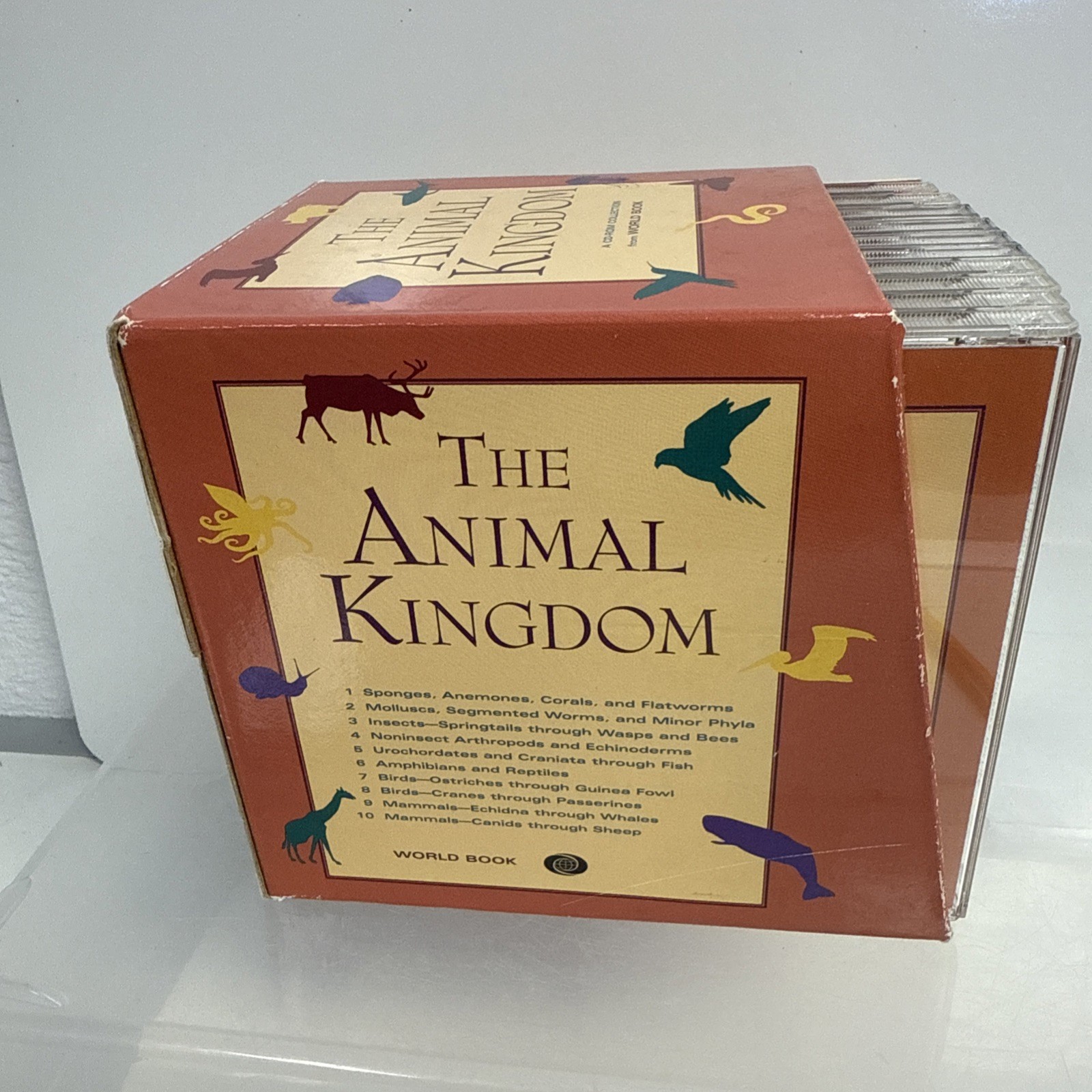“The Animal Kingdom” a 10 CD-ROM collection from world book Encyclopedia NEW