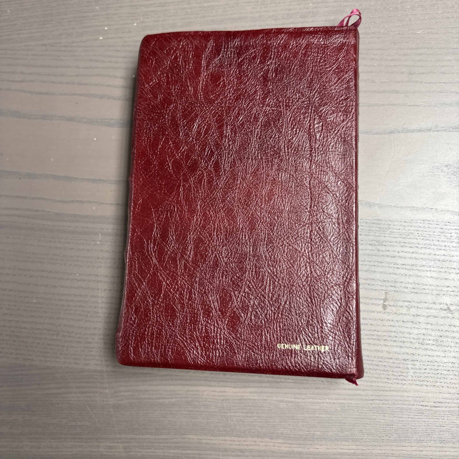 The New Open Bible NAS Study Edition Genuine Leather Burgundy 1976BG