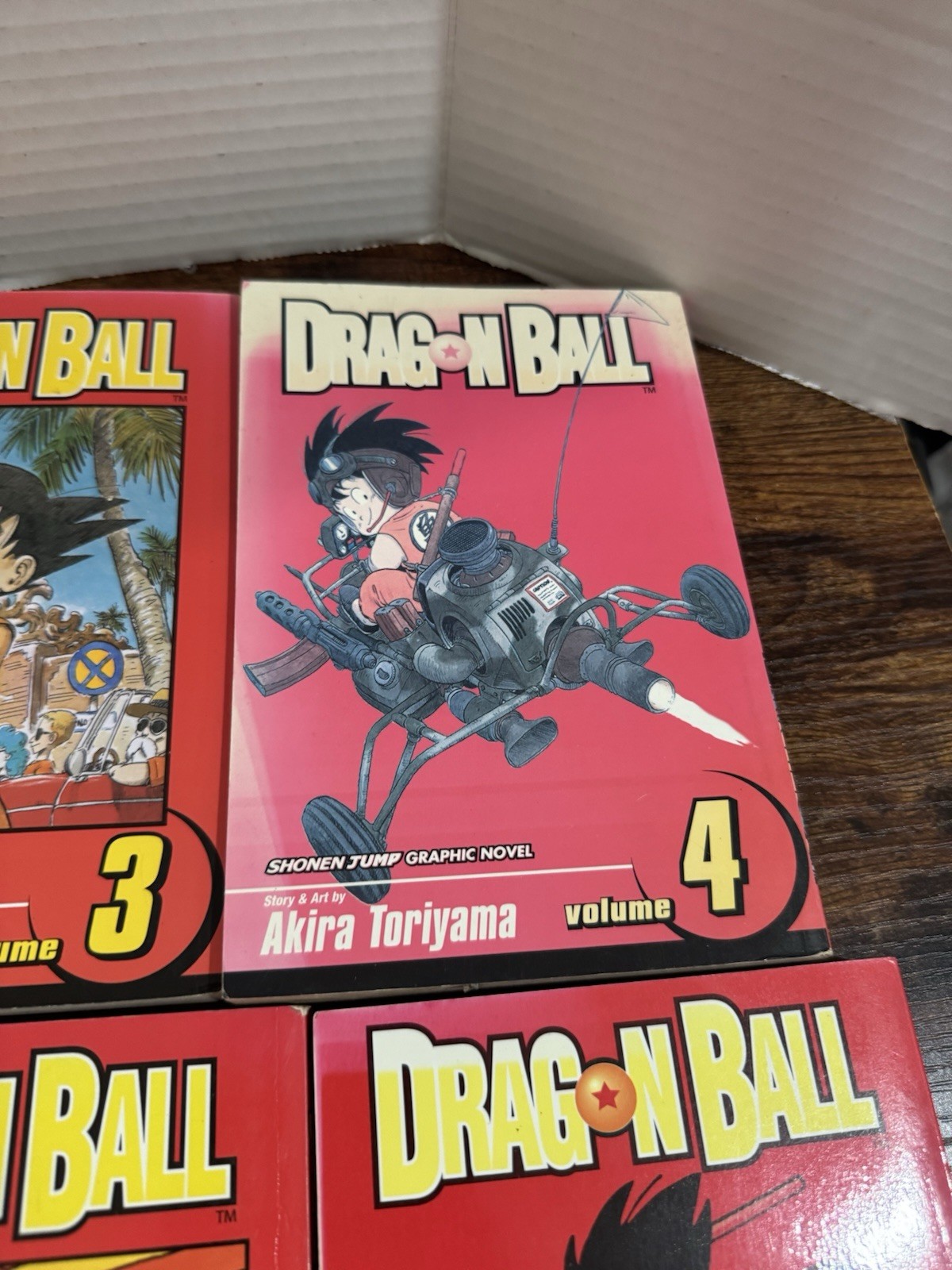 18 Book Dragon Ball Shonen Jump Vol 1-14 Manga Book Set Akira Toriyama Viz Media