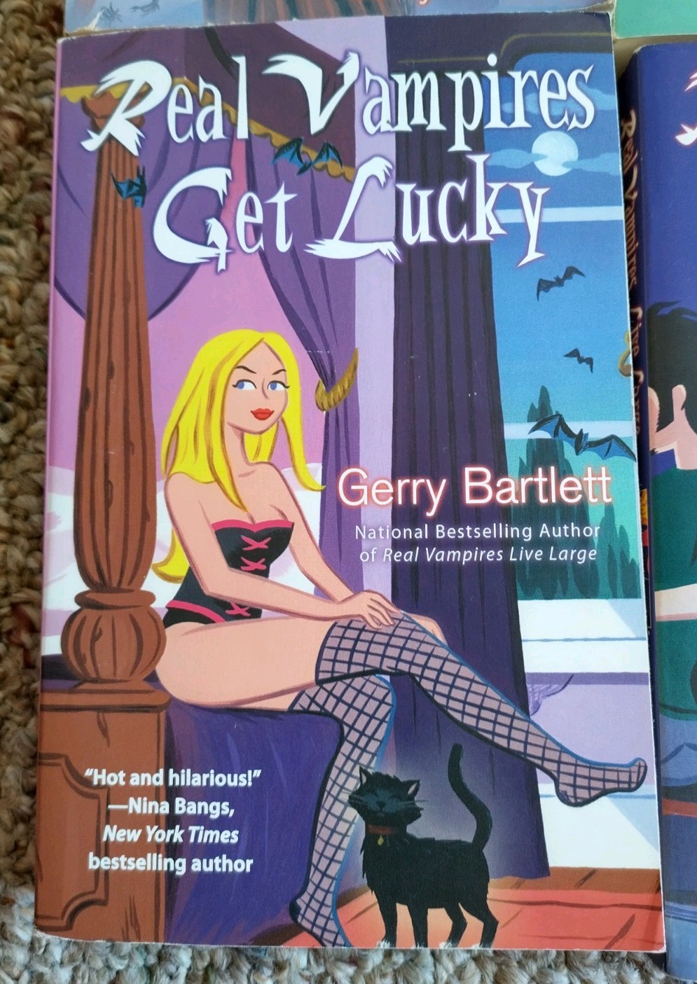 Gerry Bartlett – Lot of 4 PB Real Vampires Get Lucky, Live Large, Have Curves ++