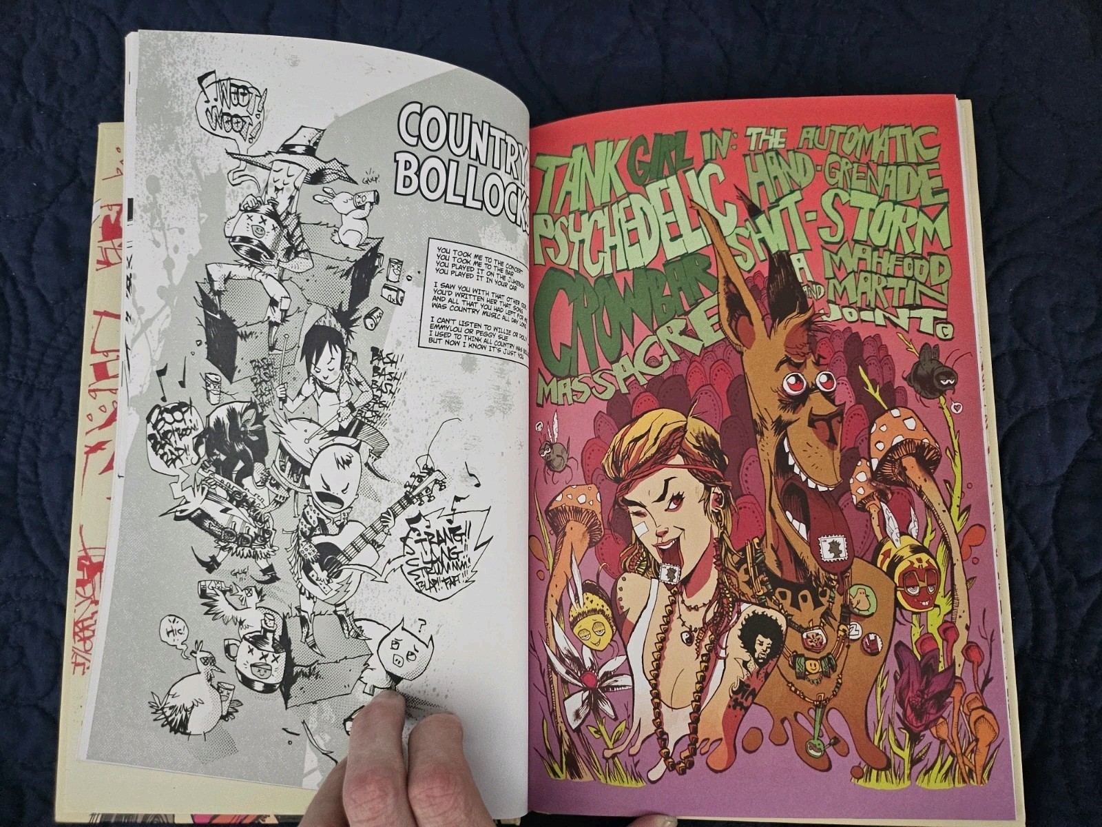 Everybody Loves Tank Girl by Jim Mahfood & Alan Martin – Hardback