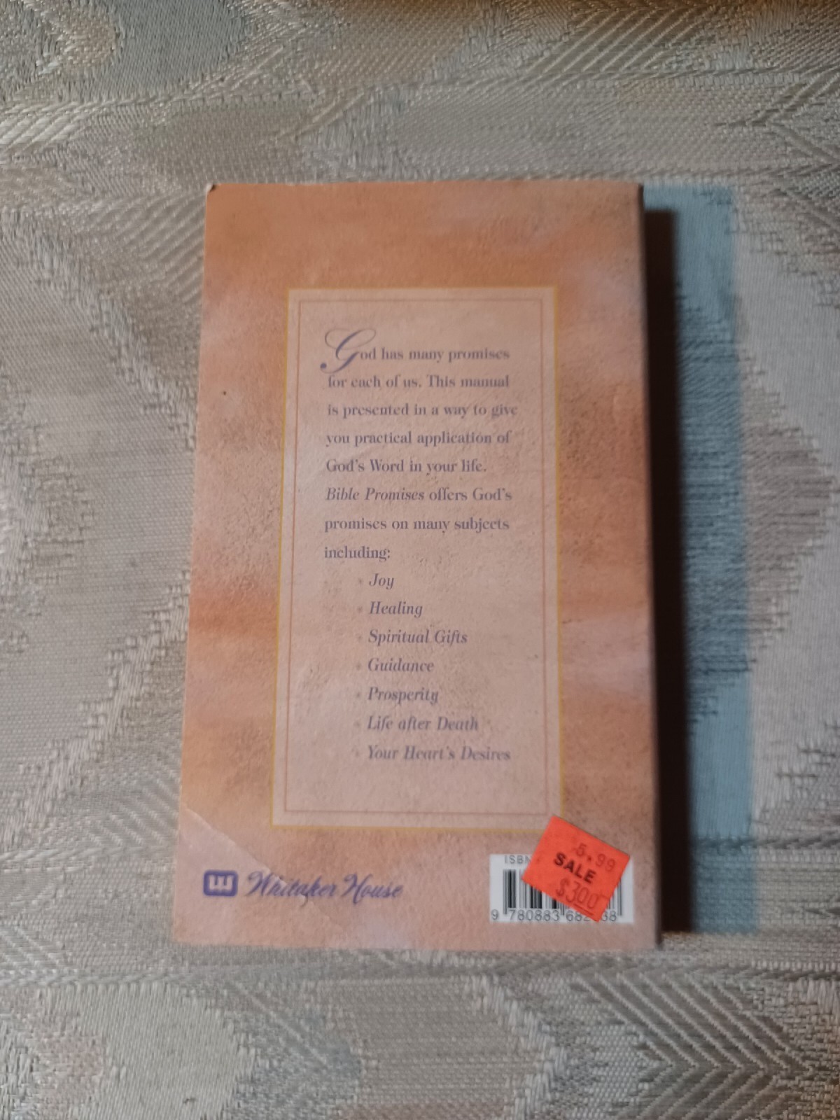 Bible Promises 1995 Whitaker House Paperback Religion Religious Nonfiction King