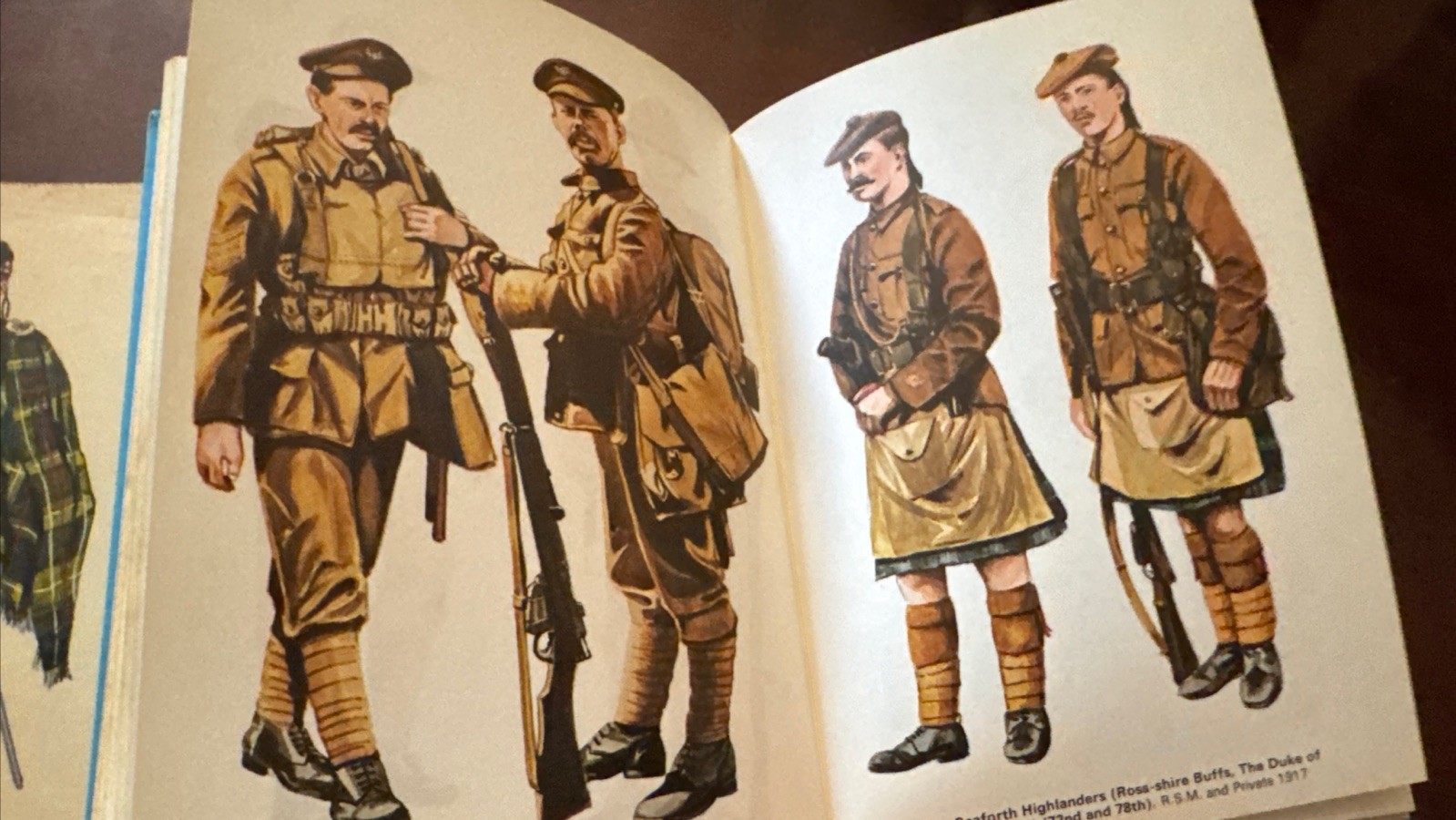 Infantry Uniforms, Book Two – A Blandford Encyclopaedia in Colour