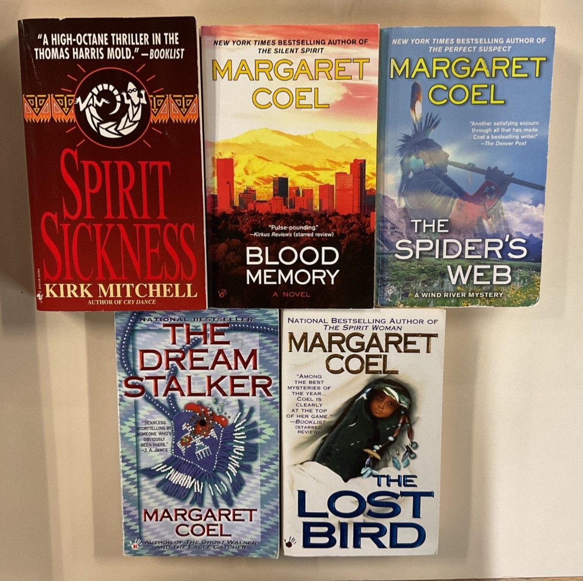 Native American Mystery PB lot of 13 Margaret Coel James Doss Anne Hillerman