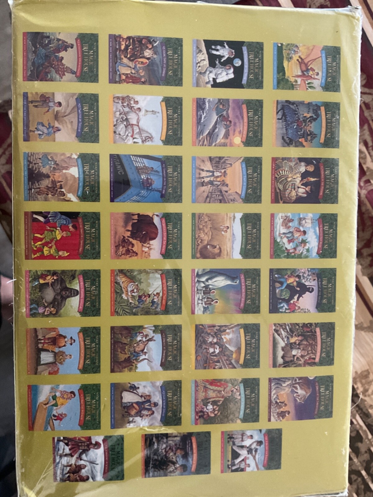 Magic Tree House Books 1-31 Boxed Set by Mary Pope Osborne