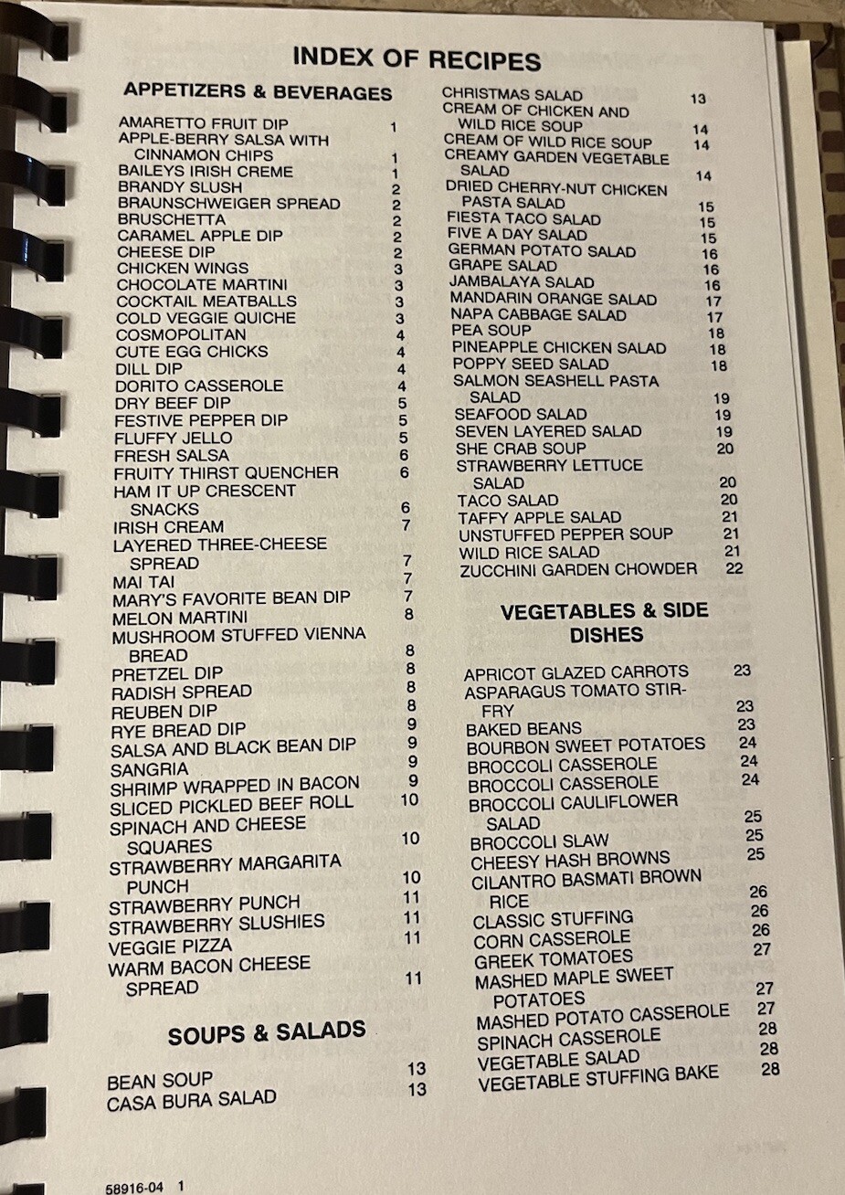 Cooking Wit Karla ACL Anatomic Pathology West Allis WI 2004 Cookbook Recipes