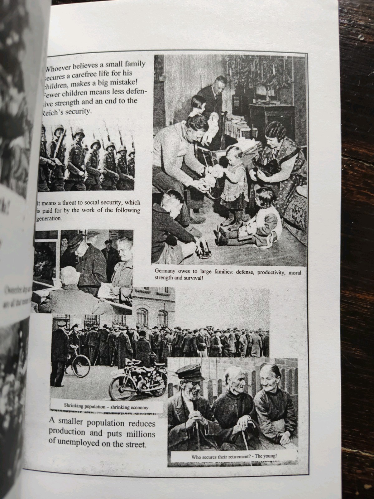 Race And Population: Pictures Speak! propaganda Third Reich