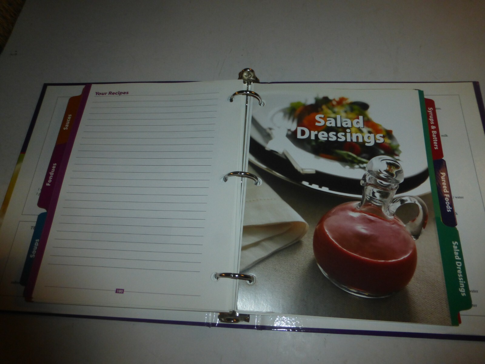 Vita-mix Book Cookbook Binder Owners Manual Whole Food Recipes For Better LiviMS