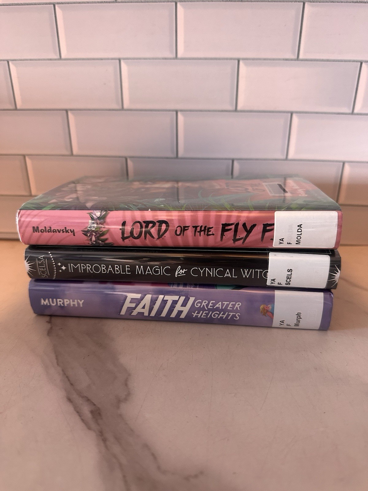 Lot of 3 Young Adult YA Books – Teen Fiction Novels Mixed