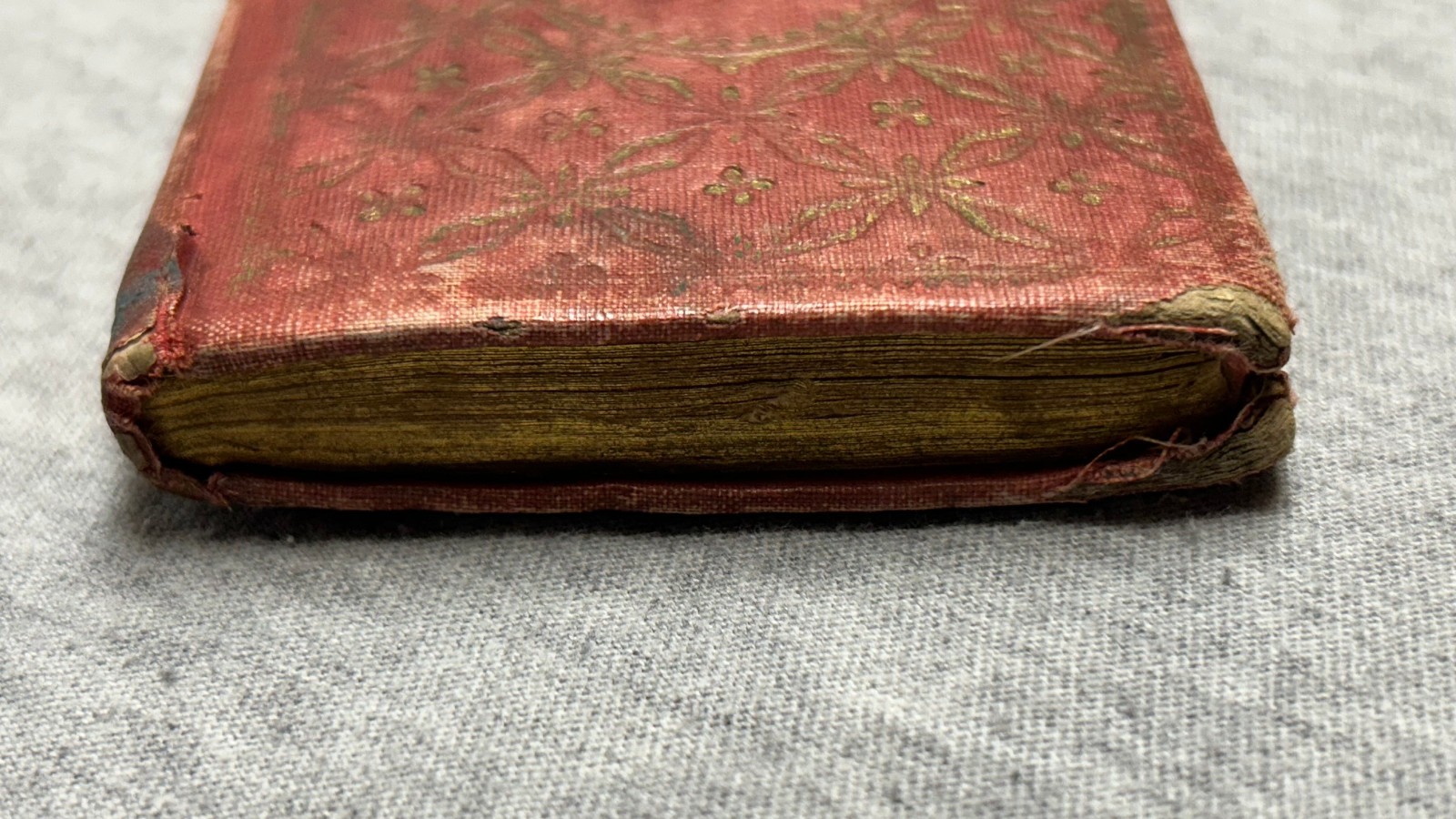 Dated 1847, FLORA’S ALBUM Language of Flowers Mini Antique Book