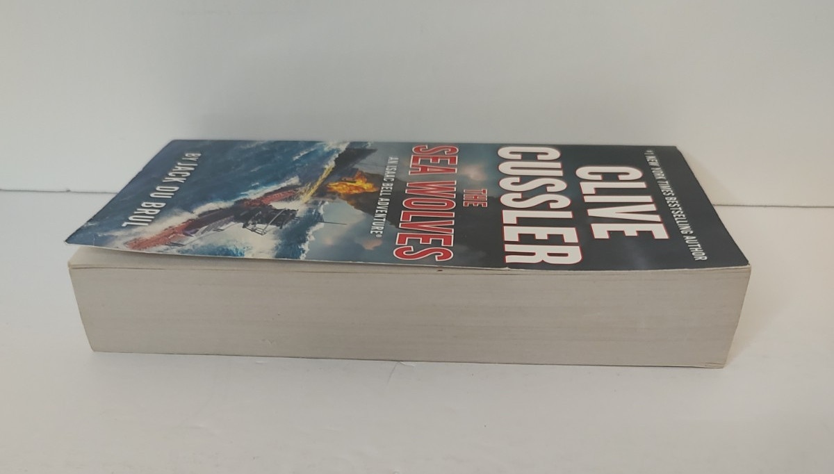 Clive Cussler the Sea Wolves by Jack Du Brul (2023, Us-Tall Rack Paperback)