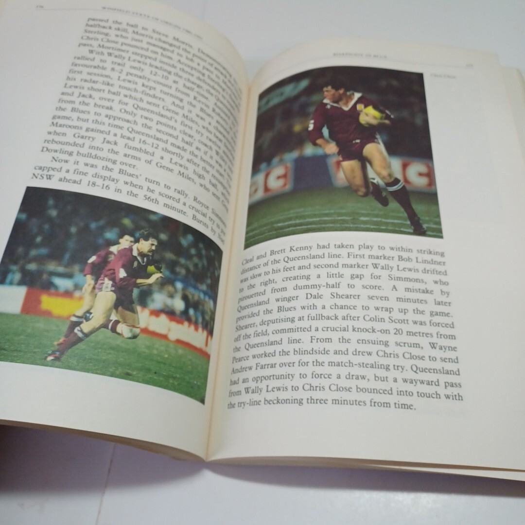 Winfield State Of Origin 1980-1991 – Brett Harris – Large Paperback Rugby
