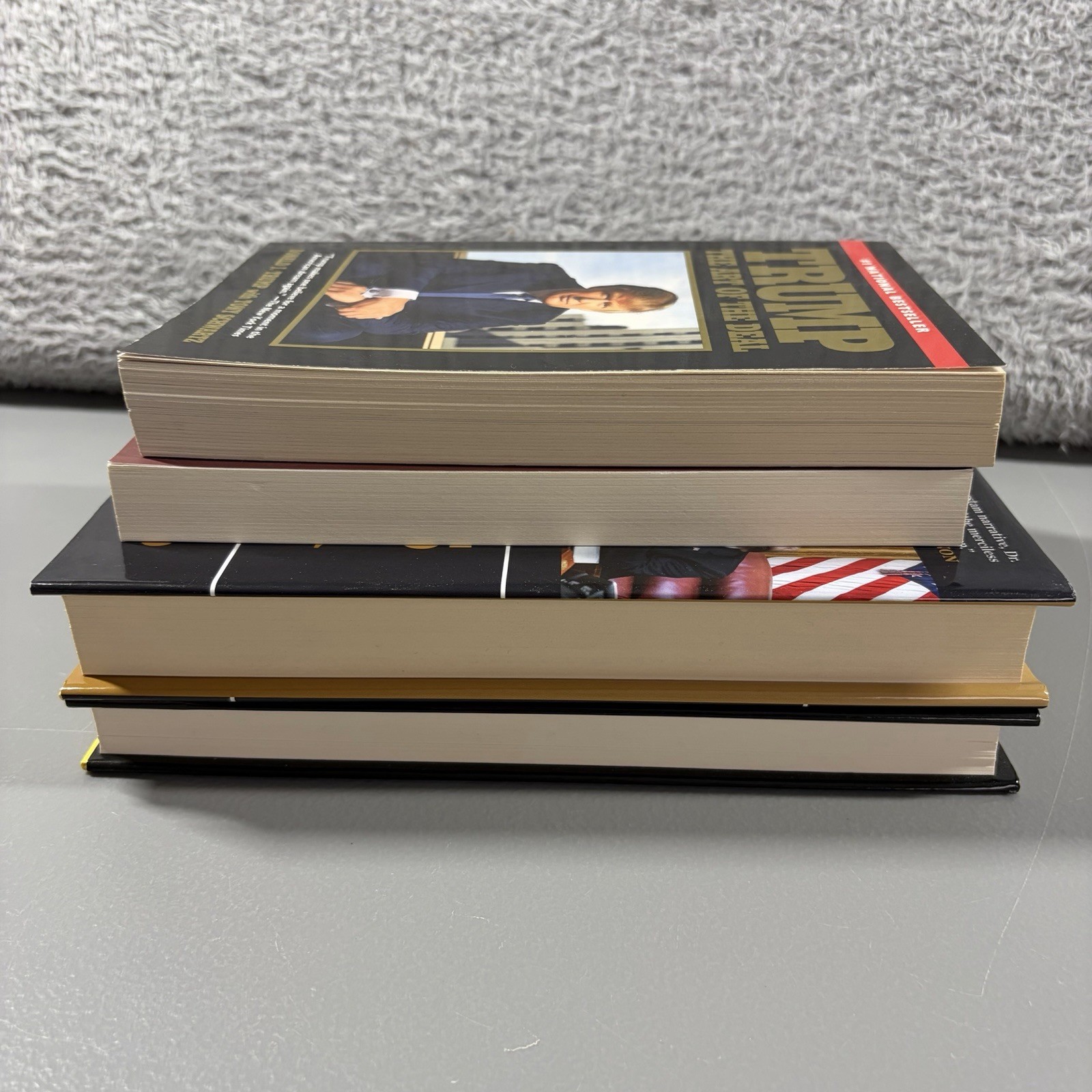 Conservative Politics Book Bundle Hillbilly Elegy Trump Art of the Deal Lot of 4