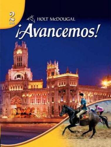 Holt McDougal Avancemos! Level 2: dos (Spanish and English Edition) – GOOD