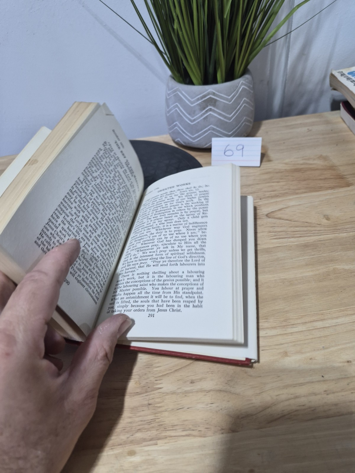 My Utmost for His Highest Oswald Chambers 1935 Reprint Hardcover Dust Jacket