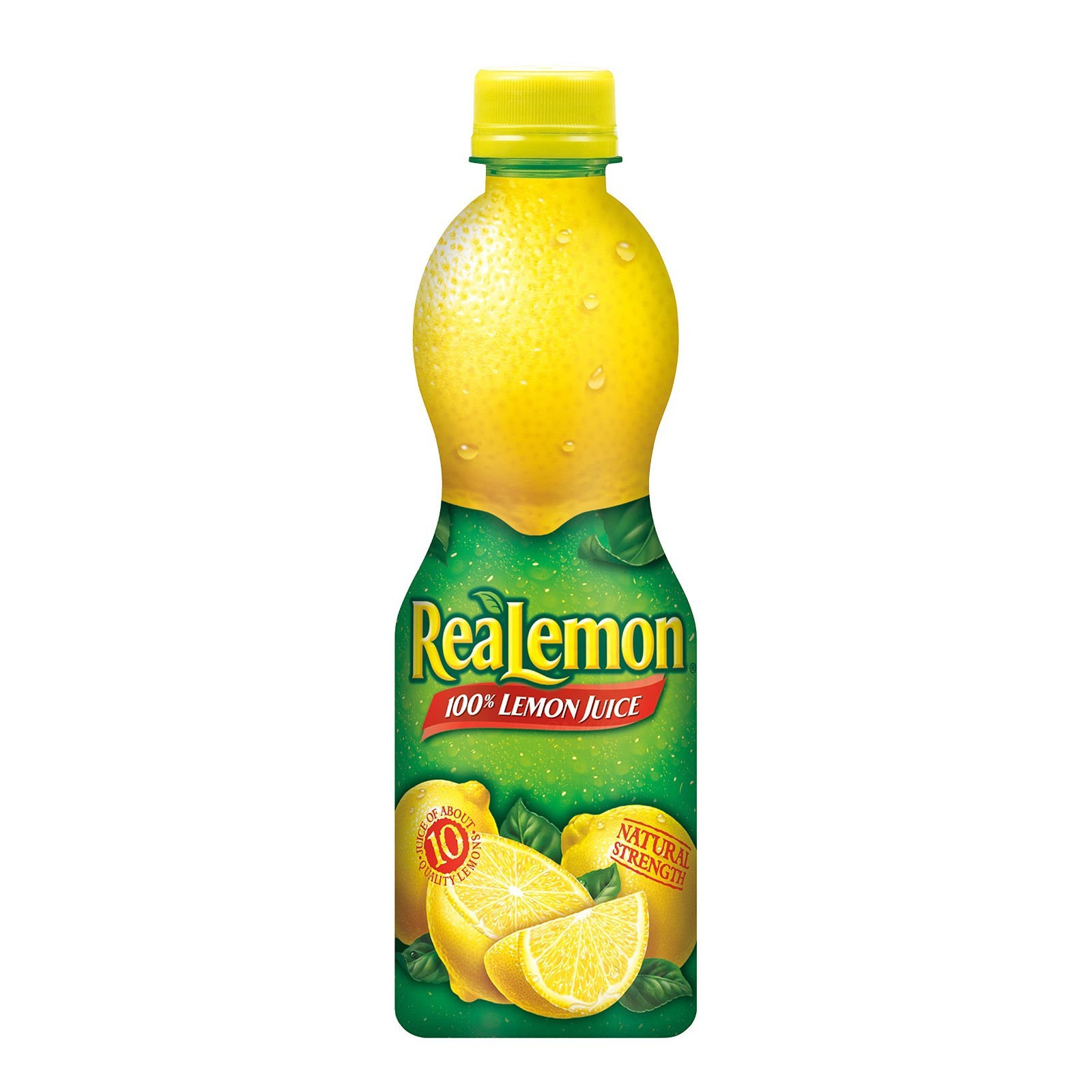 100% Pure Lemon Juice 15 fl oz (Pack of 12) – Gluten-Free, Sodium-Free Mixer for
