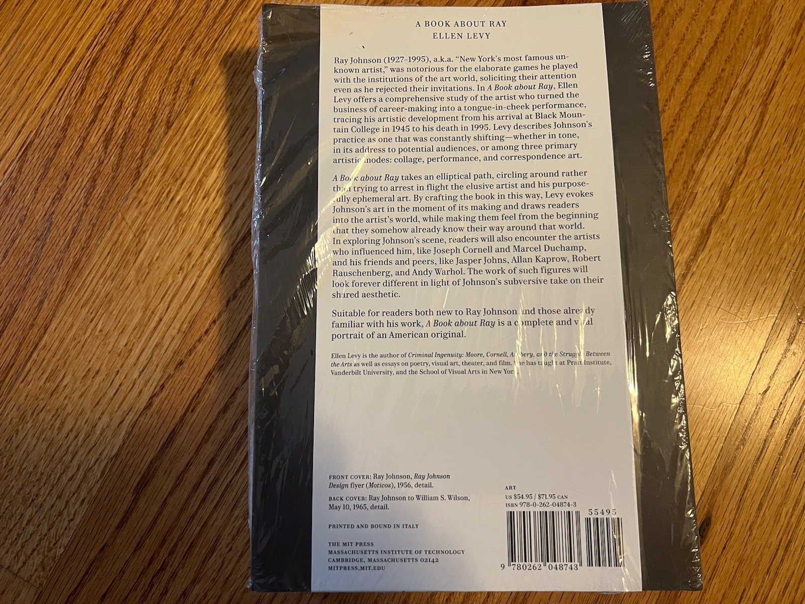 Book About Ray Hardcover by Ellen Levy New