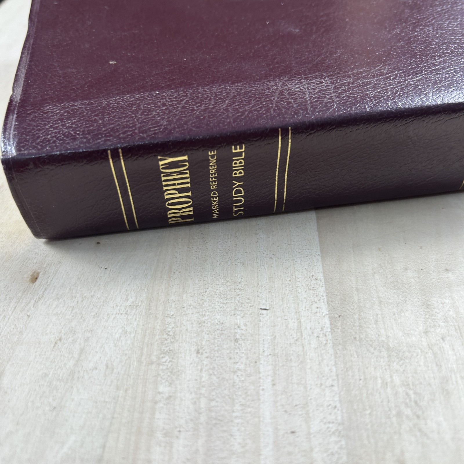 NIV Prophecy Marked Reference Study Bible Bonded Leather 1999 Zondervan