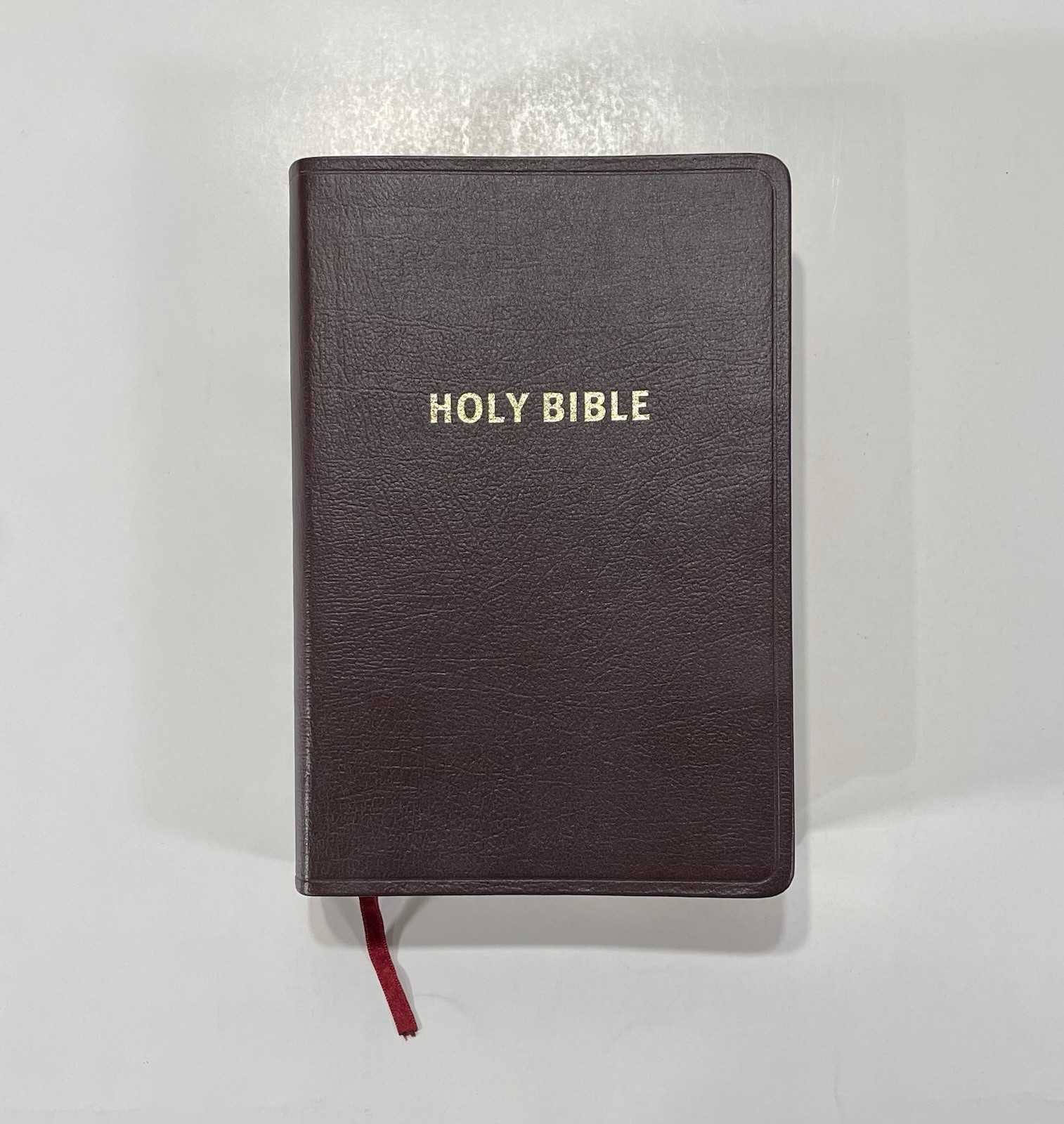 1977 Edition Holy Bible New American Standard Bonded Leather Giant Print AMG