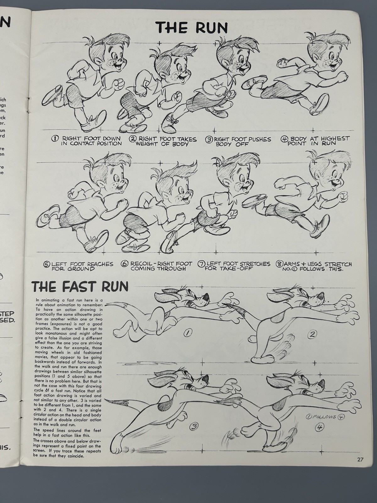 ANIMATION by Preston Blair Art Instruction Book in Walter Foster Series 1950’s