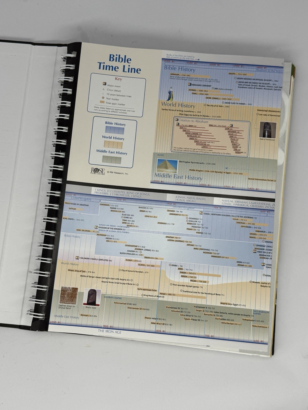 Rose Book of Bible Charts, Maps & Timelines 10th Anniversary Expanded Edition