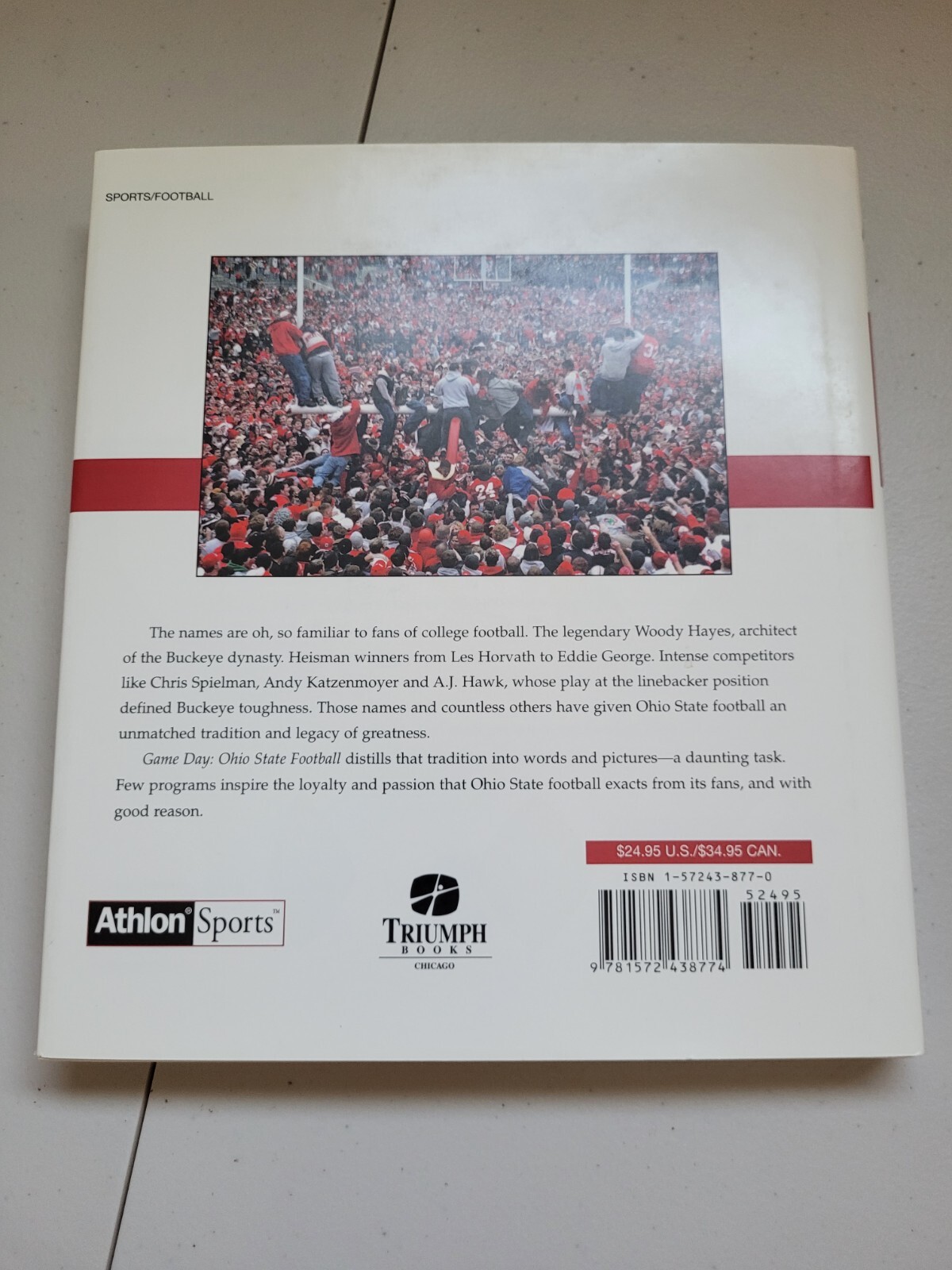 Ohio State Buckeyes Football Book Lot of 10 Incl. 2006 UM Game Program + Ticket