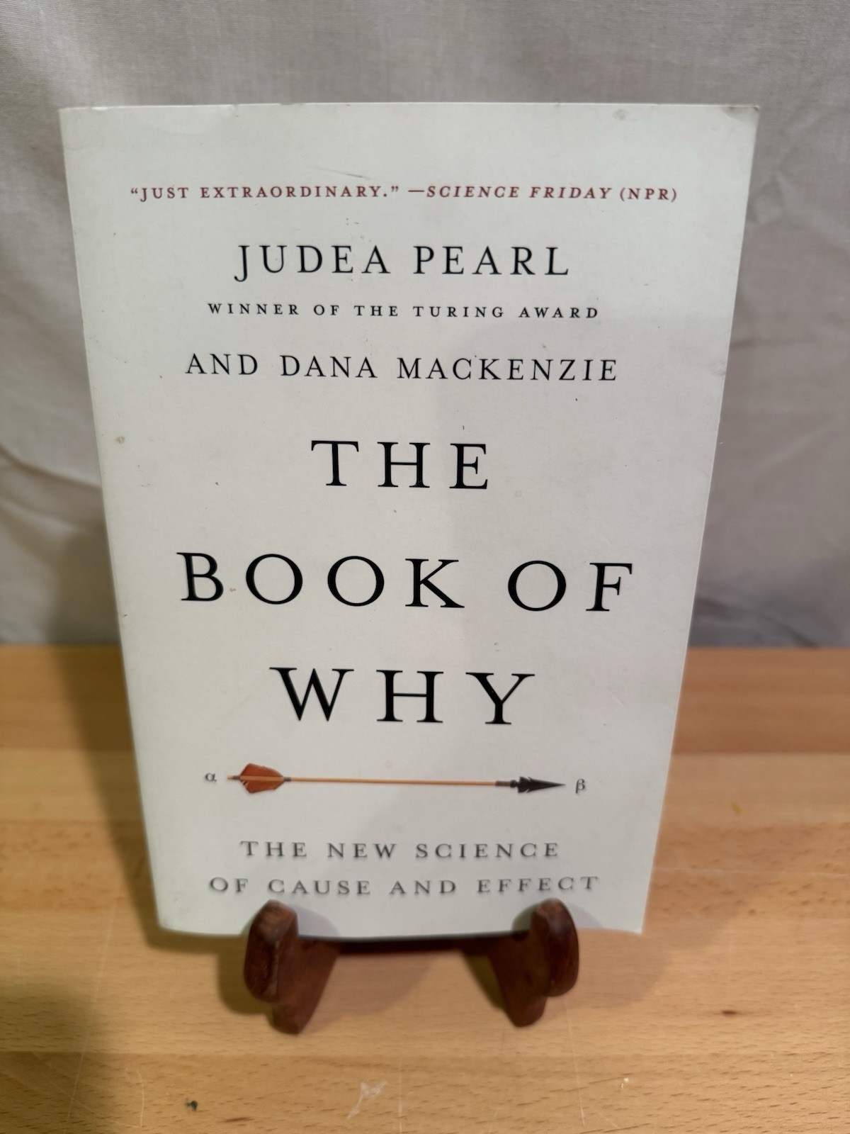 The Book of Why by Judea Pearl & Dana Mackenzie Pre Owned Paperback