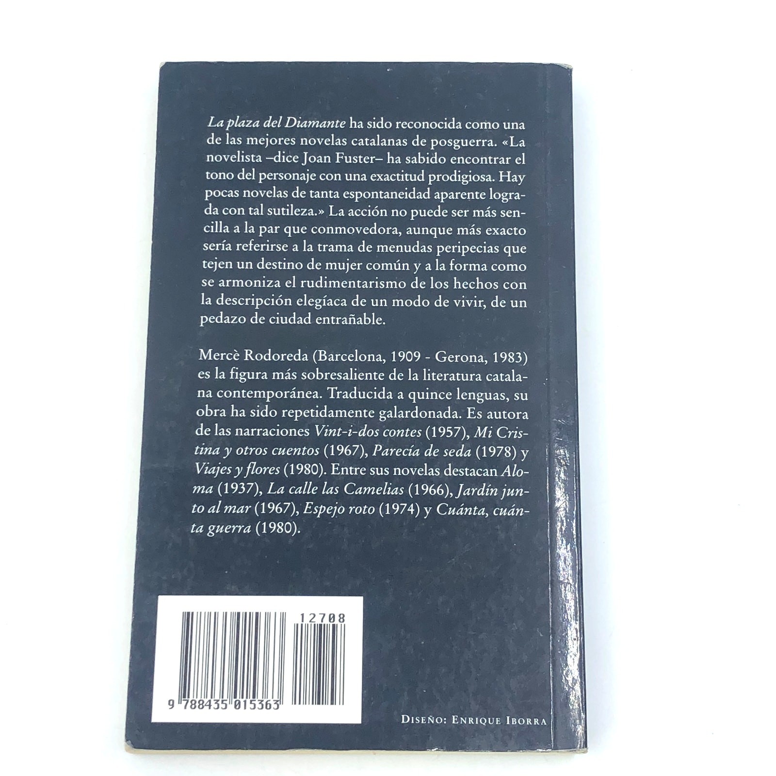 La Plaza del Diamante by Mercè Rodoreda Paperback Book Pocket Edhasa