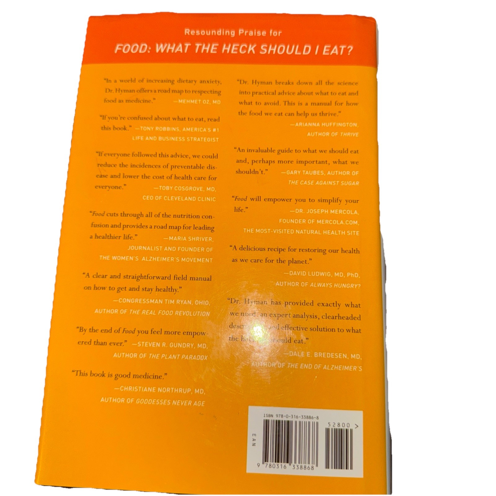 Food : What the Heck Should I Eat? by Mark Hyman (2018, Hardcover) 1st Edition