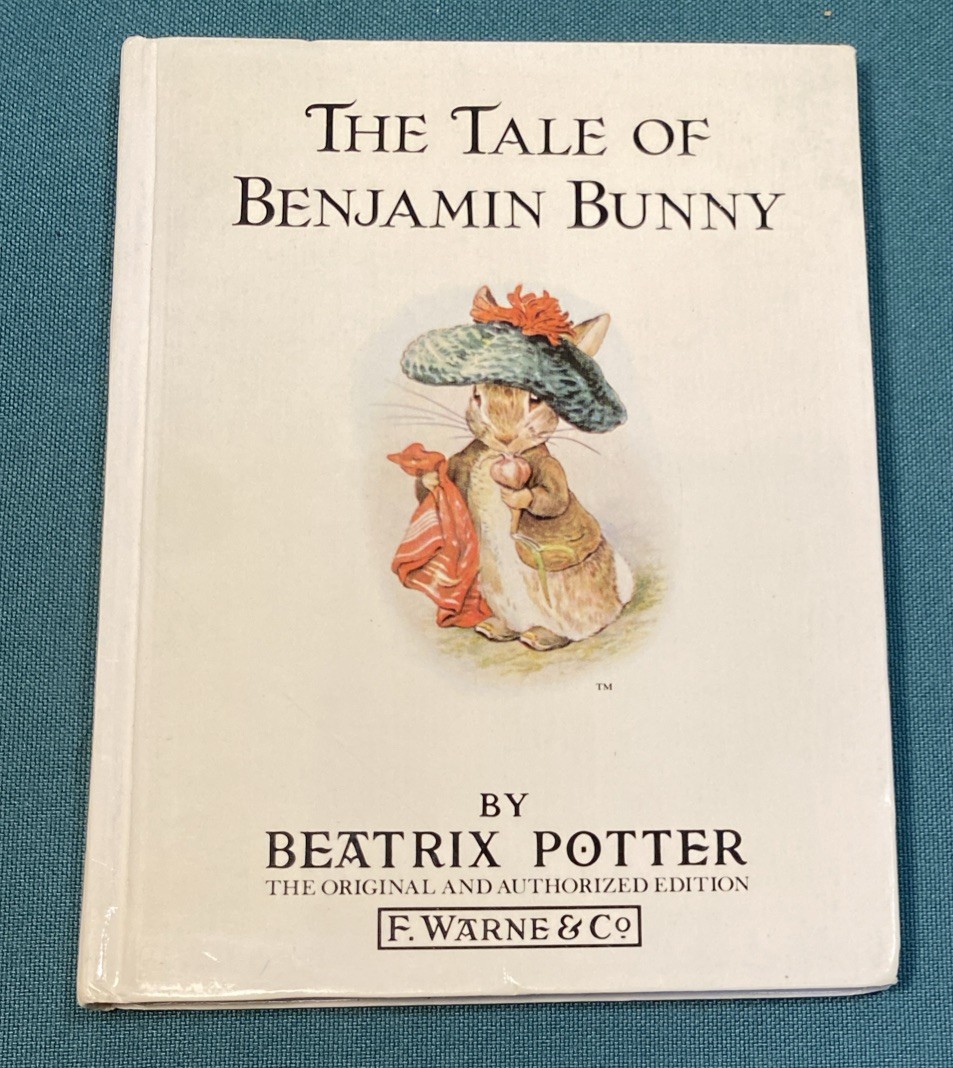 BEATRIX POTTER HARDBACKS ~ F. Warne & Co. ~ Small Matching Set 1-4 PETER RABBIT