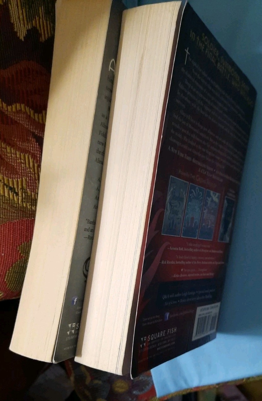 Shadow & Bone, and Ruin & Rising By Leigh Bardugo Grishaverse Lot Of 2 PB Books
