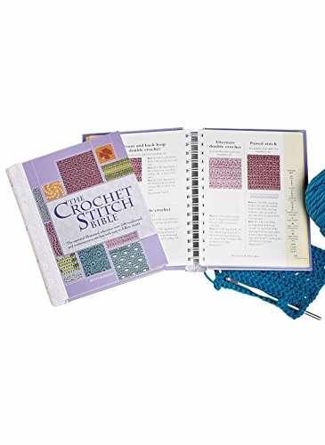The Crochet Stitch Bible: The – Spiral-bound, by Barnden Betty – Very Good