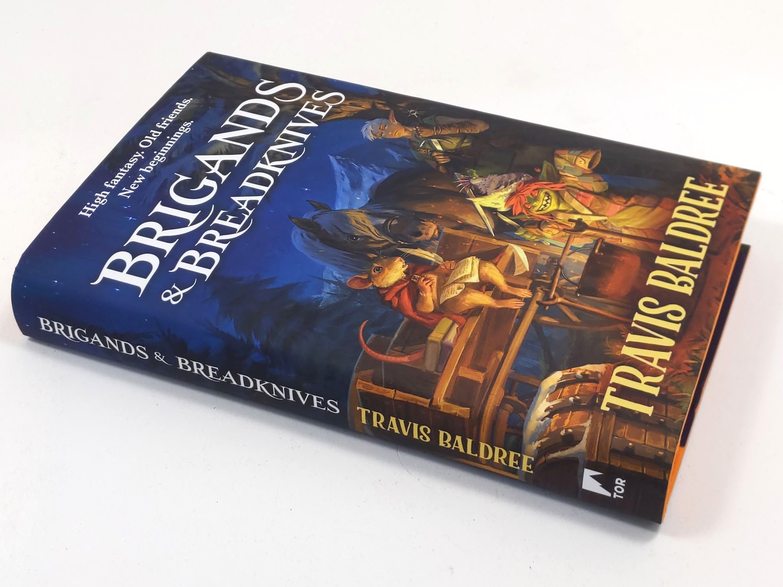Brigands & Breadknives by Travis Baldree (The Broken Binding Edition) SIGNED
