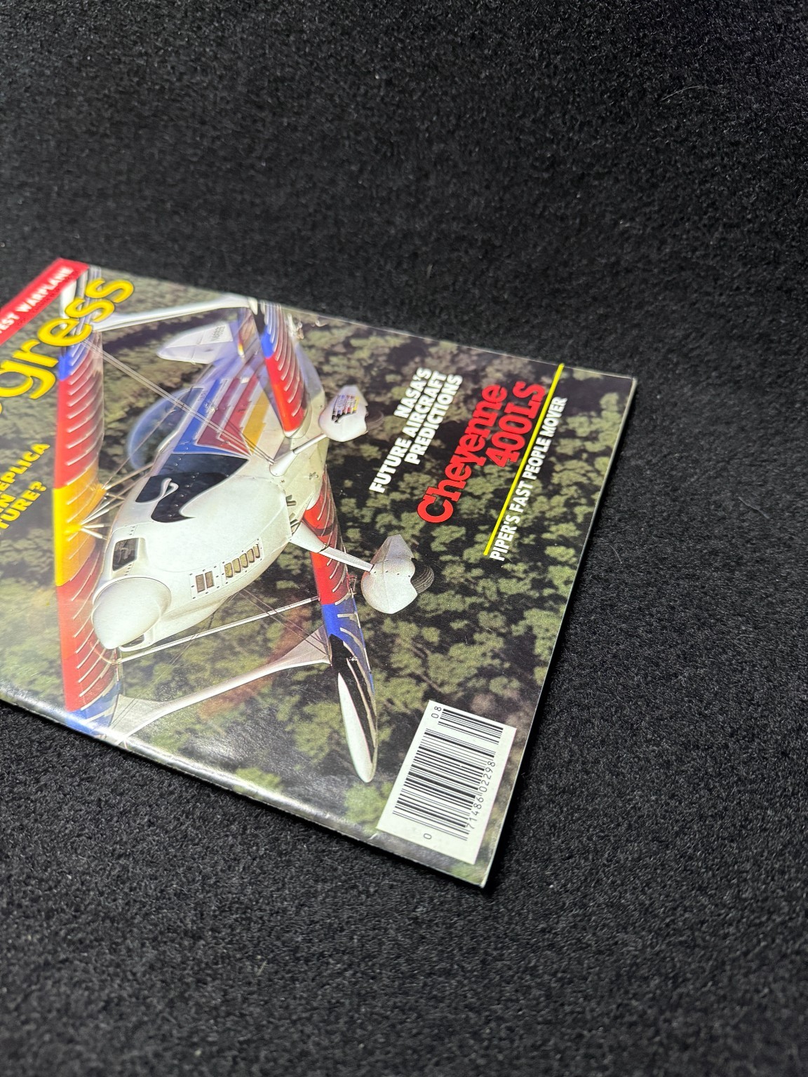 Air Progress Magazine August 1986 F/A-18 Hornet Cheyenne 400LS NASA Aircraft
