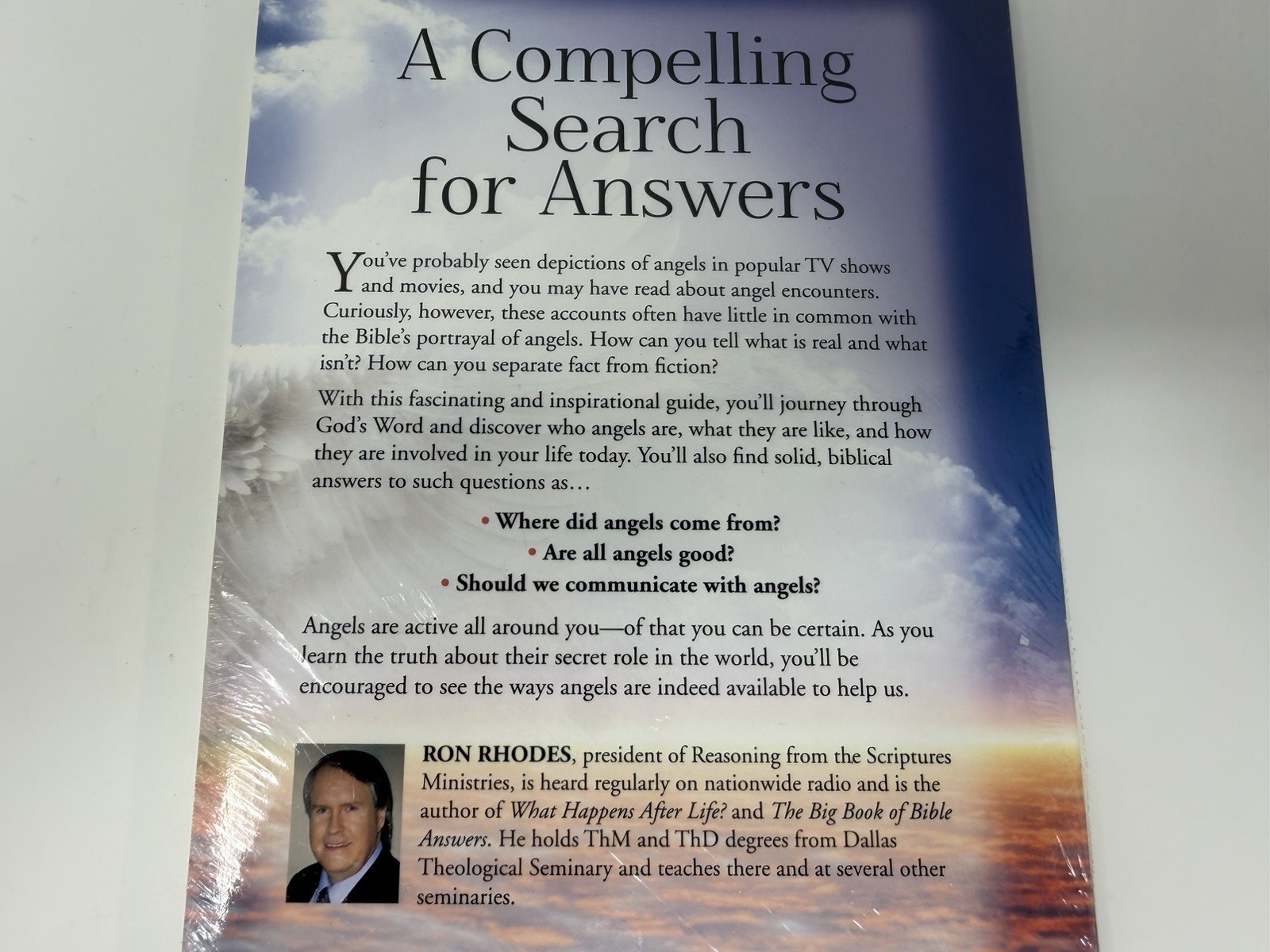 The Secret Life of Angels : Who They Are and How They Help Us by Ron Rhodes NEW!