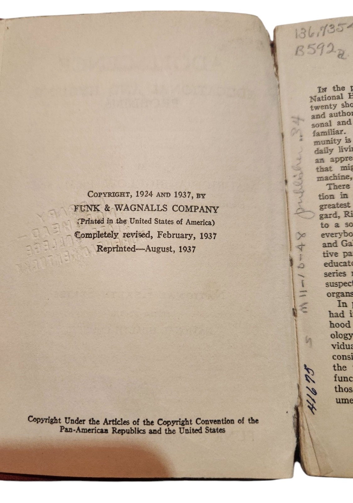 Adolescence, Educational & Hygienic Problems, 1924 Maurice A Bigelow, PhD ScD